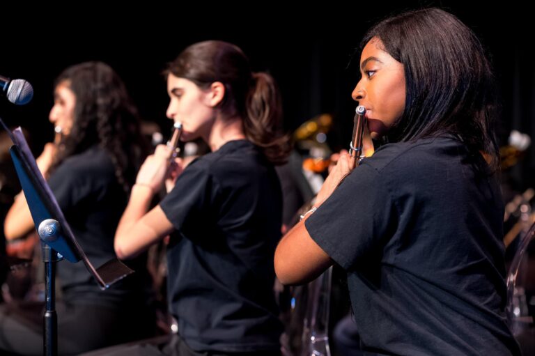 SLAM Flute students perform "Let's Groove"